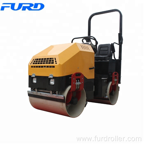 mini road roller compactor 2 ton road roller hydraulic double drum road roller